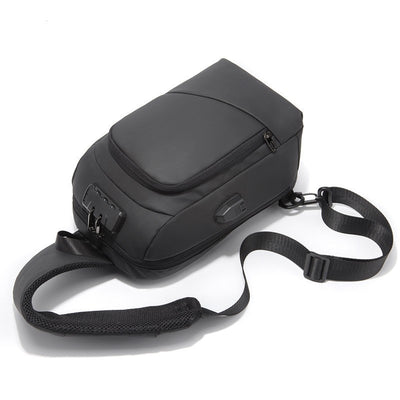 Men's Fashion Shoulder Bag Charging Anti-theft