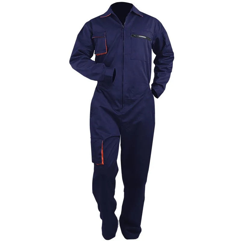 Work Clothes Suit Men's Business Shirt Auto Repair Machine Repair One-piece Uniform